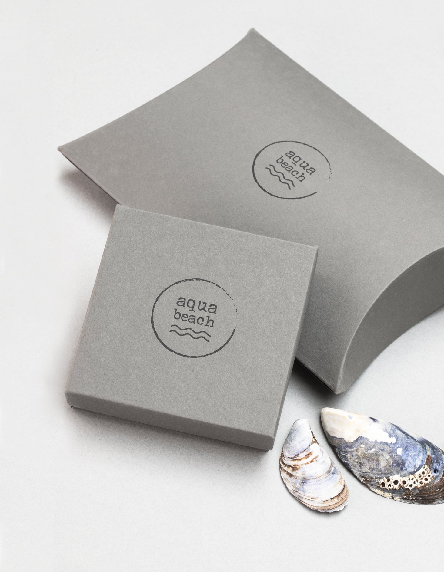 Aqua Beach Sterling Silver with 18k Gold Vermeil - Halo