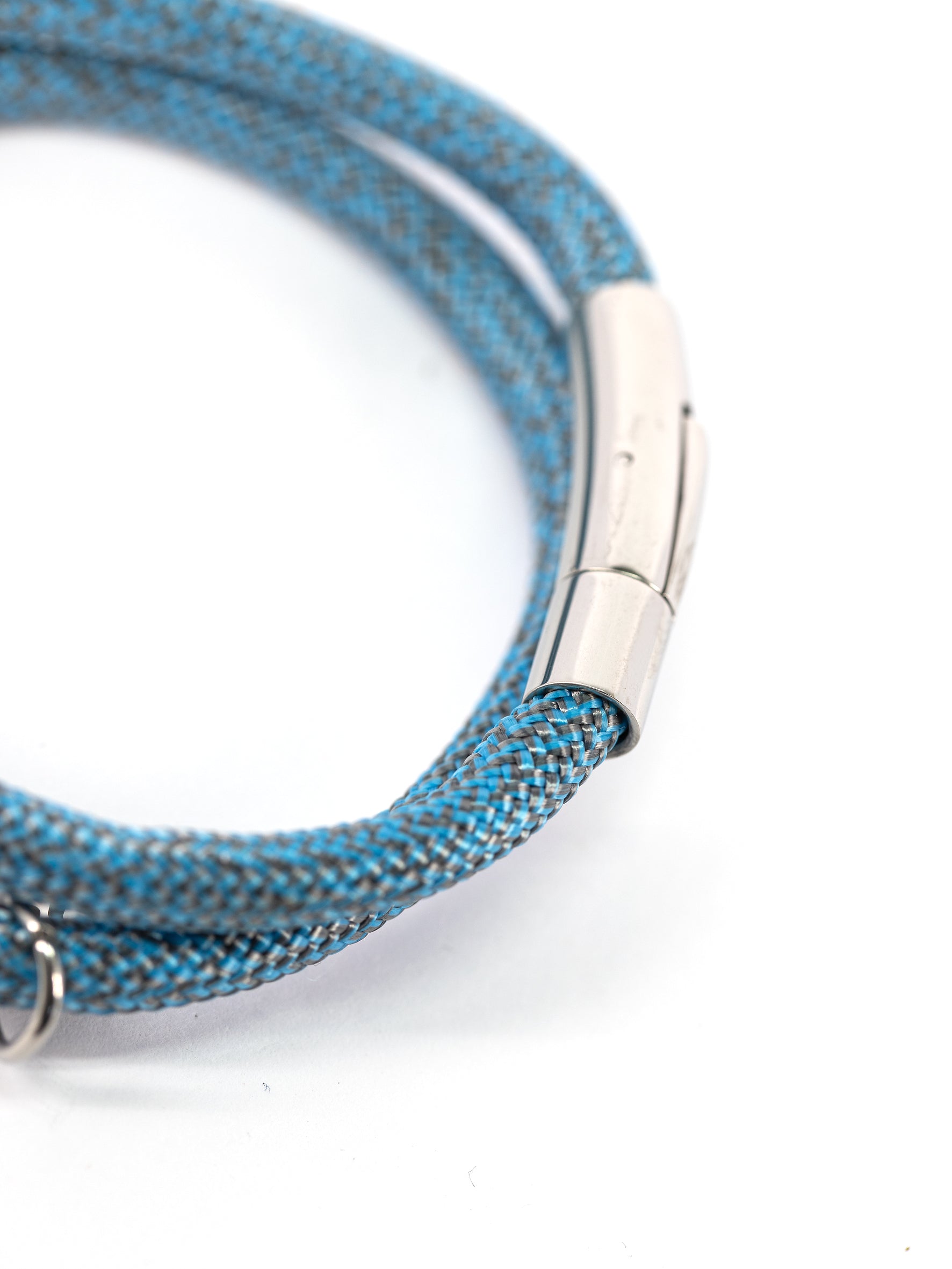 Aqua Beach Recycled Plastic Bracelet - WAVE Blue