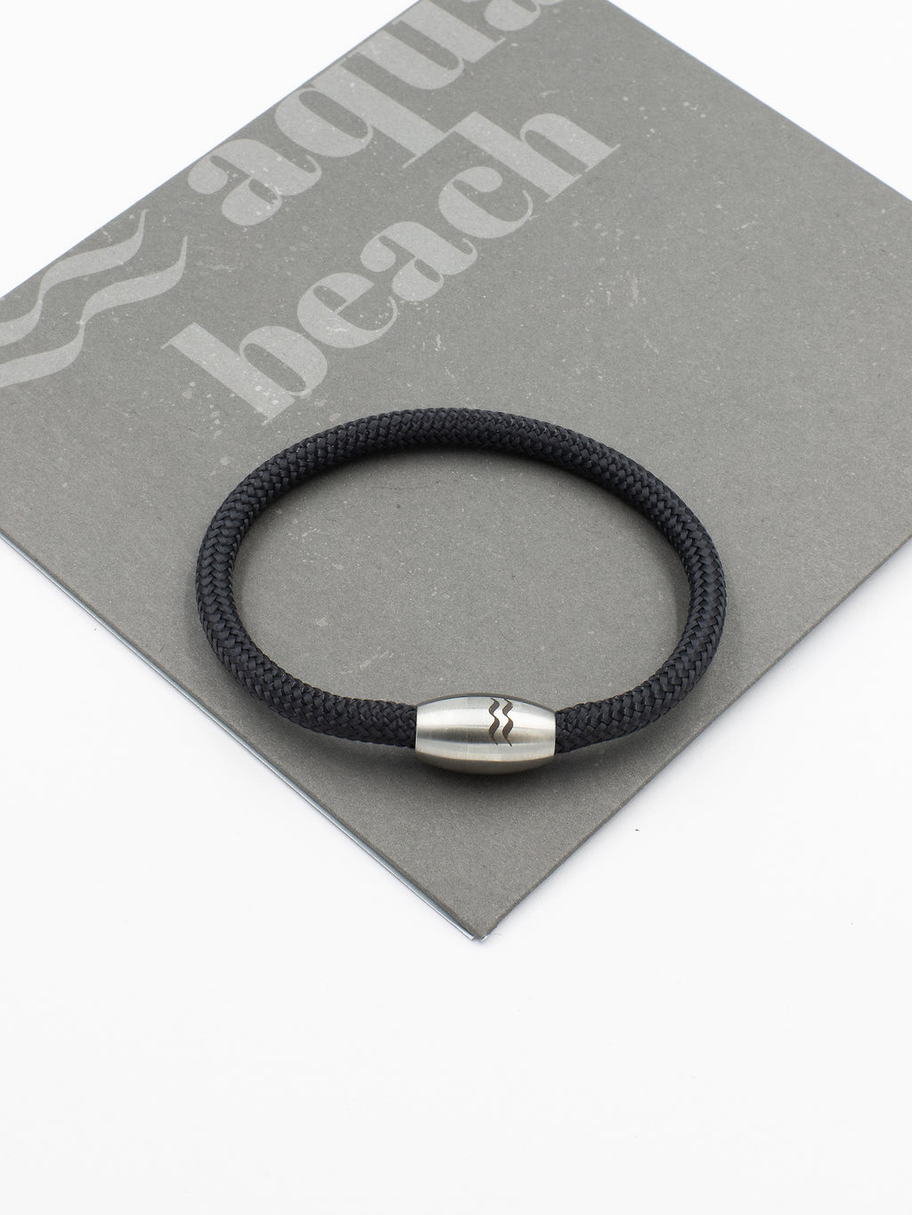 Aqua Beach Recycled Plastic Bracelet, Beach Jewellery, made in the UK