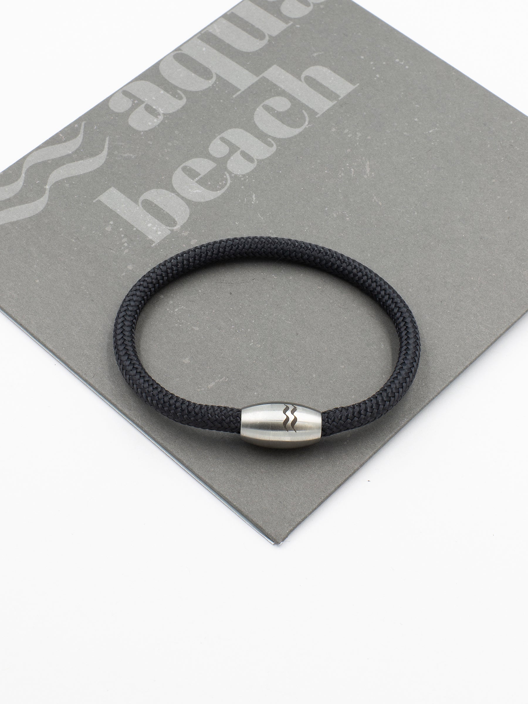 Aqua Beach Recycled Plastic Bracelet, Beach Jewellery, made in the UK