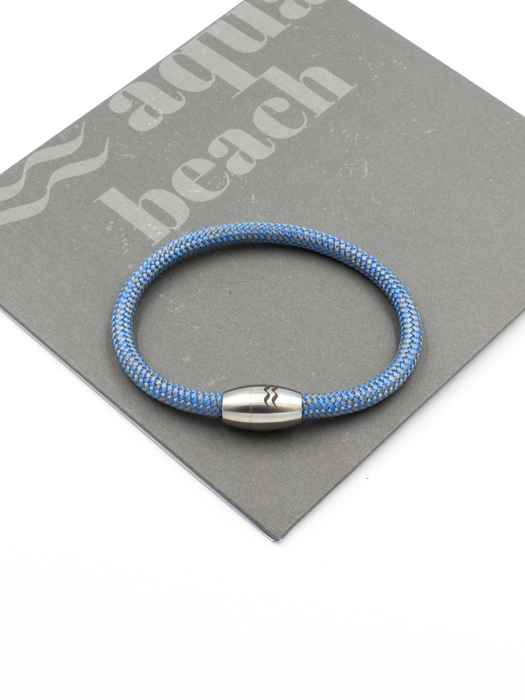 Rope Bracelet - Recycled - Blue