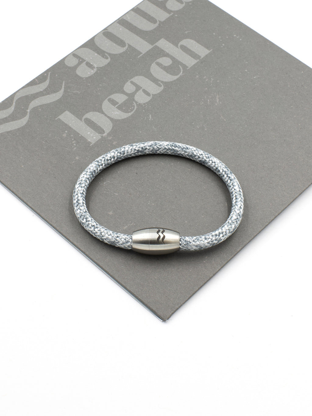 Rope Bracelet - Recycled - Grey