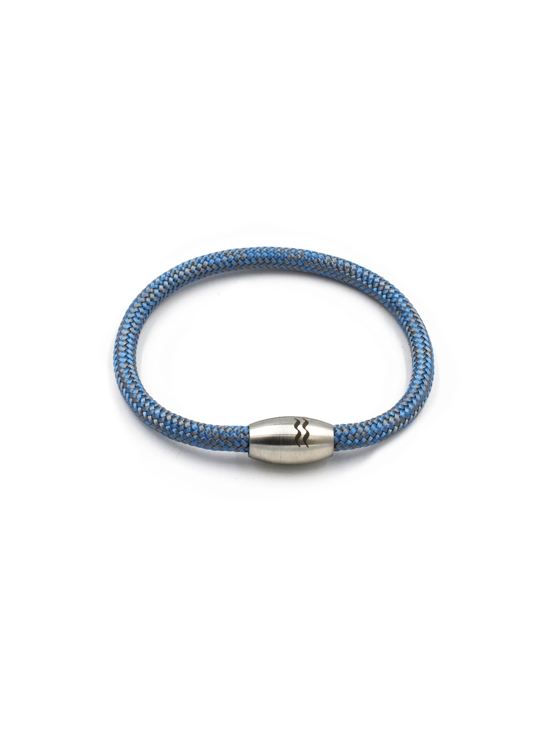 Aqua Beach Recycled Plastic Bracelet - Blue