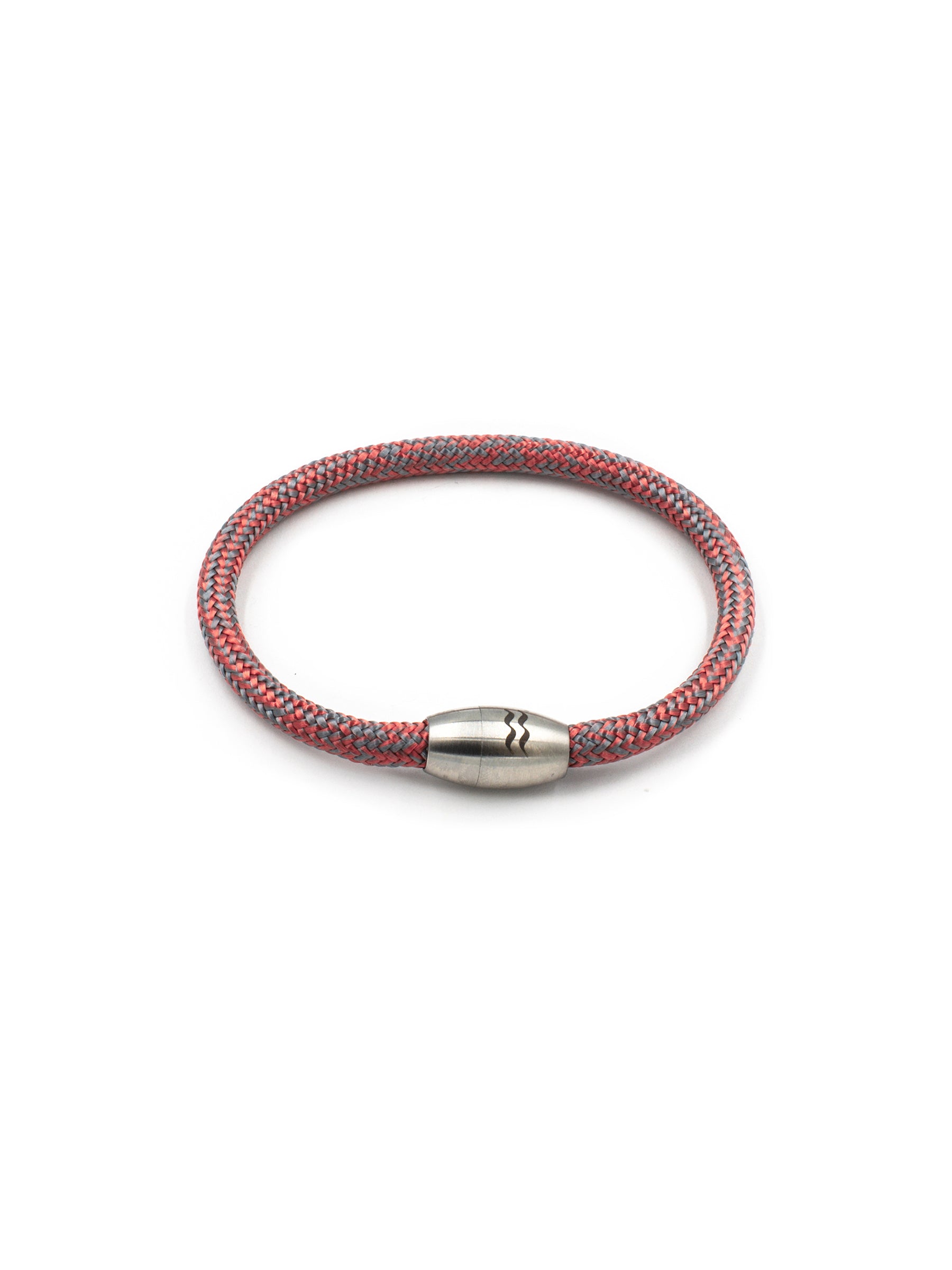 Aqua Beach Recycled Plastic Bracelet - Red