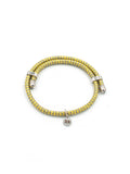 Rope Bracelet - Recycled - Size Adjustable - Yellow