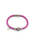 Rope Starfish Bracelet - Recycled Cord - Fuchsia Pink