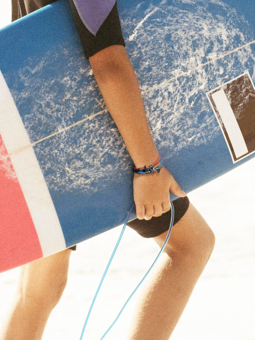 Rope Starfish Bracelet - Recycled Cord - Azure Blue