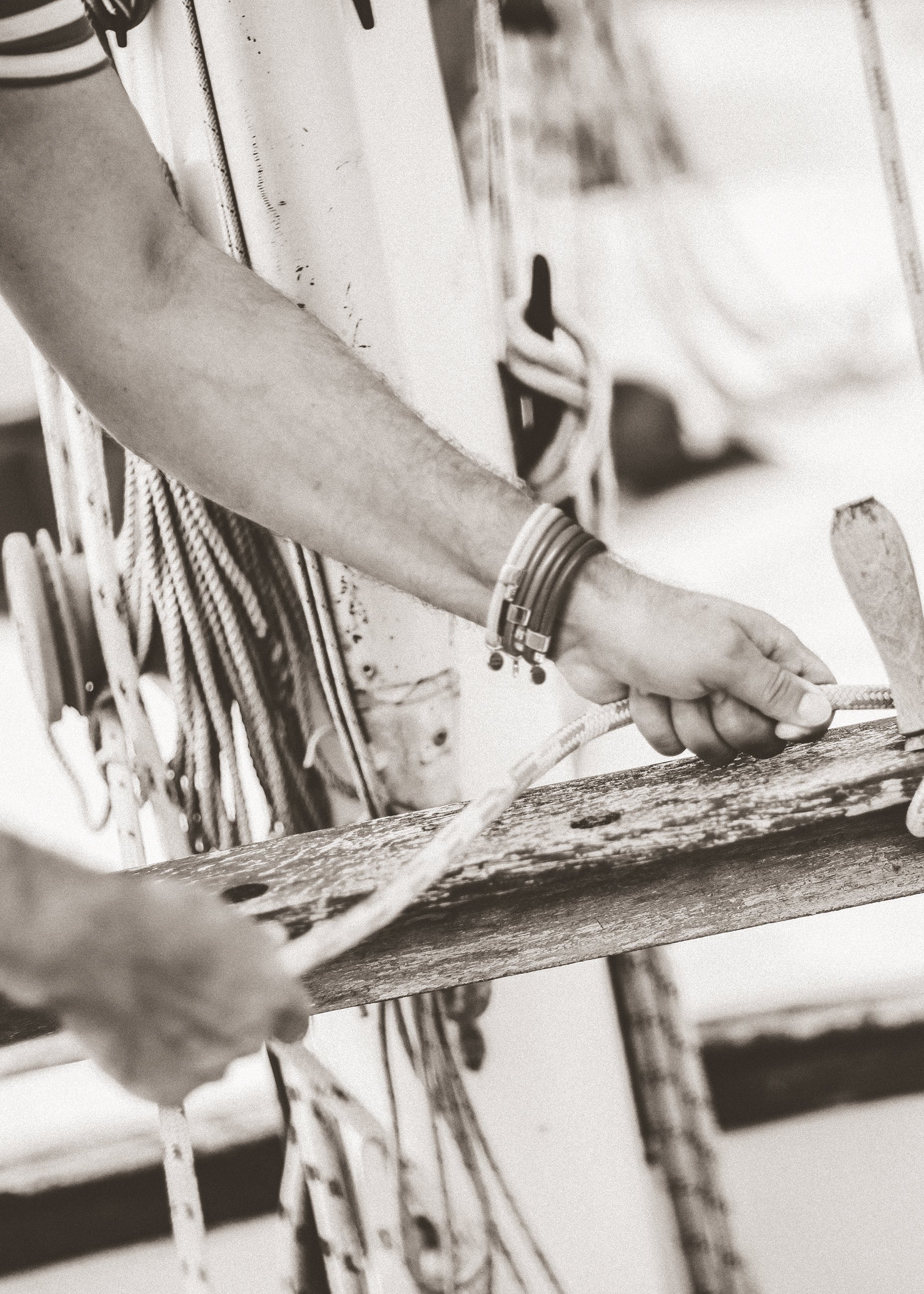 Premium Smooth Leather Bracelet - Coral Red - Size Adjustable