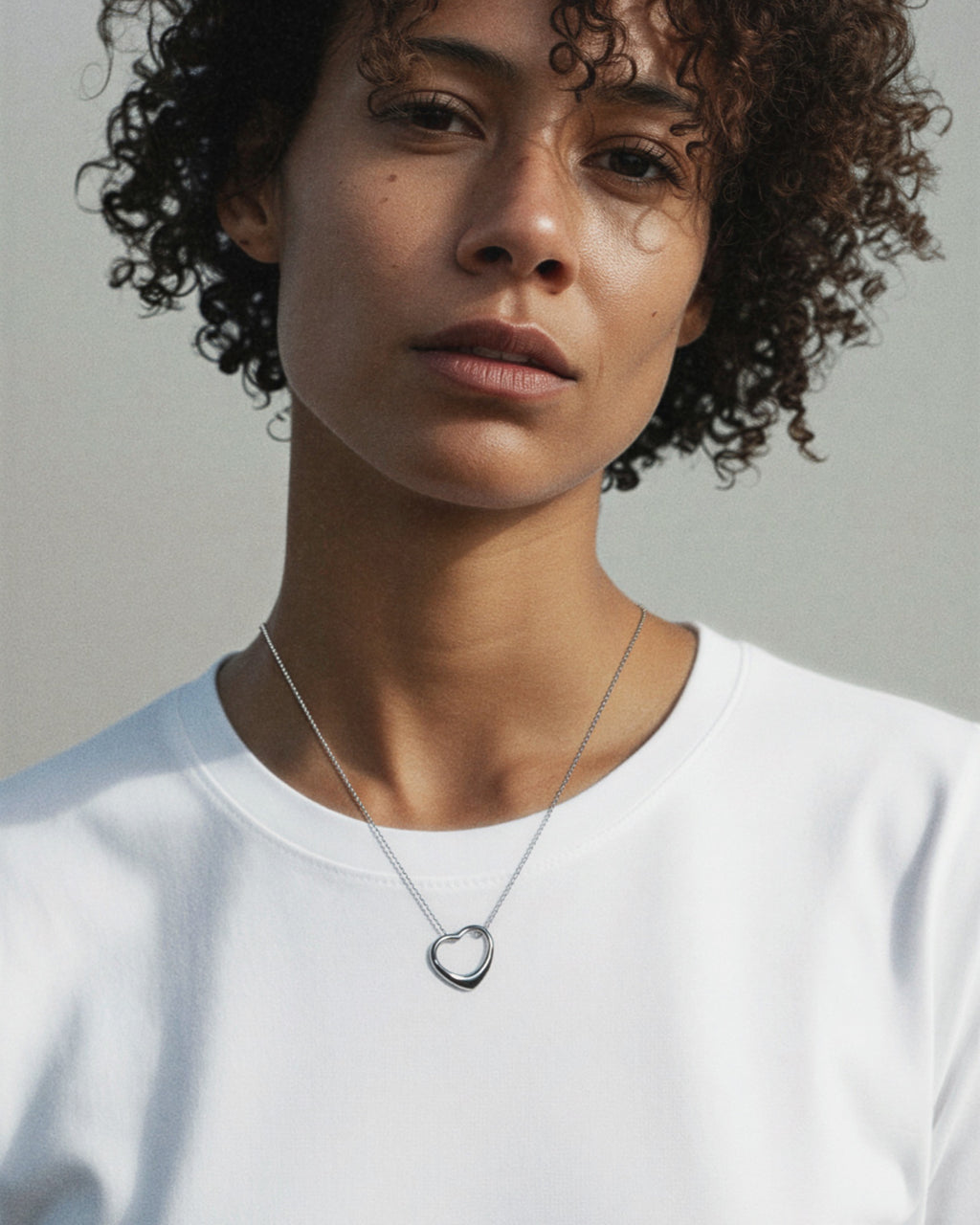 Sterling Silver - Open Heart