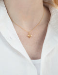 Aqua Beach Sterling Silver with 18k Gold Vermeil - Honey Bee
